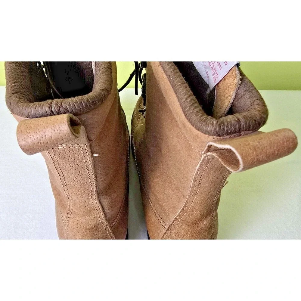 Vintage Wolverine Made In USA Boar Hide Men's Boots Boarhide Size 10 M Pigskin